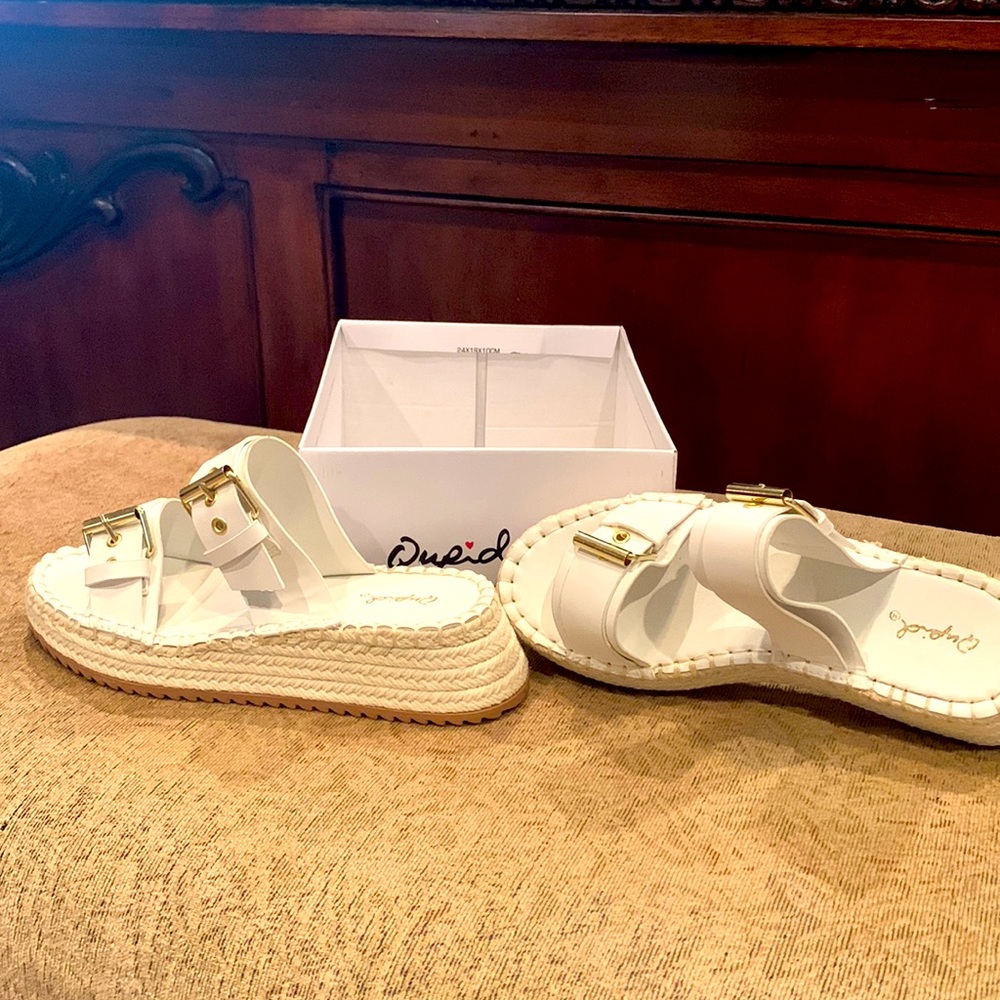 White , Qupid , size 6